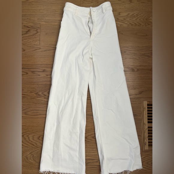 Zara White high waisted jeans - Picture 1 of 4